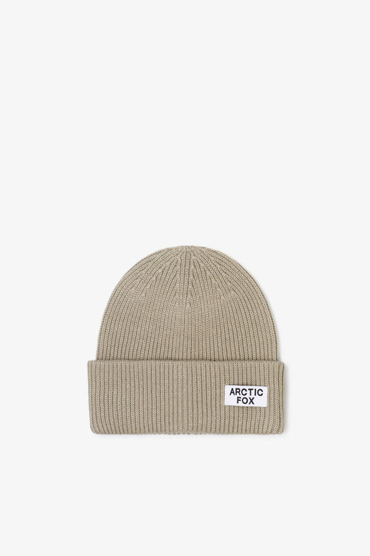 Recycled Bottle Beanie - Arctic Grey - AW24