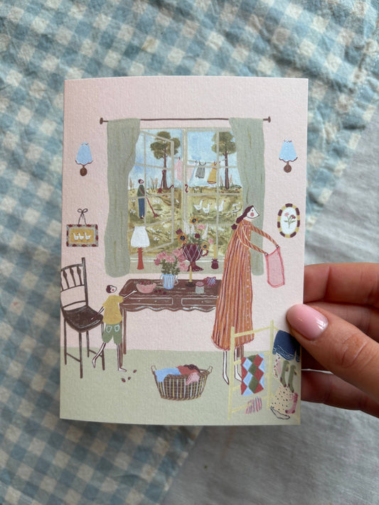 Autumn Mornings card