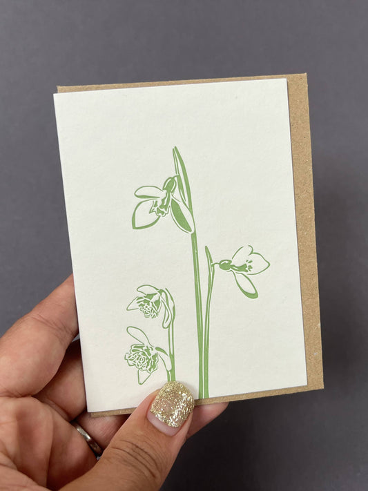 Snowdrops Card