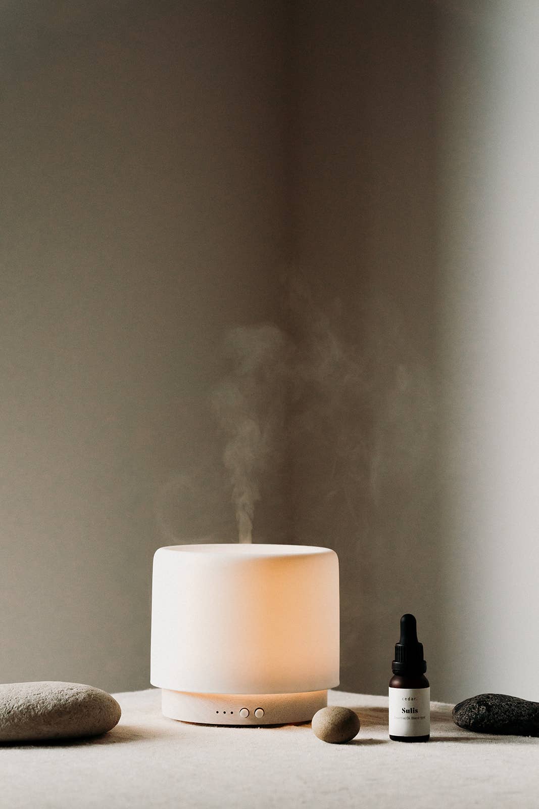 Cedar Aroma Diffuser Lamp