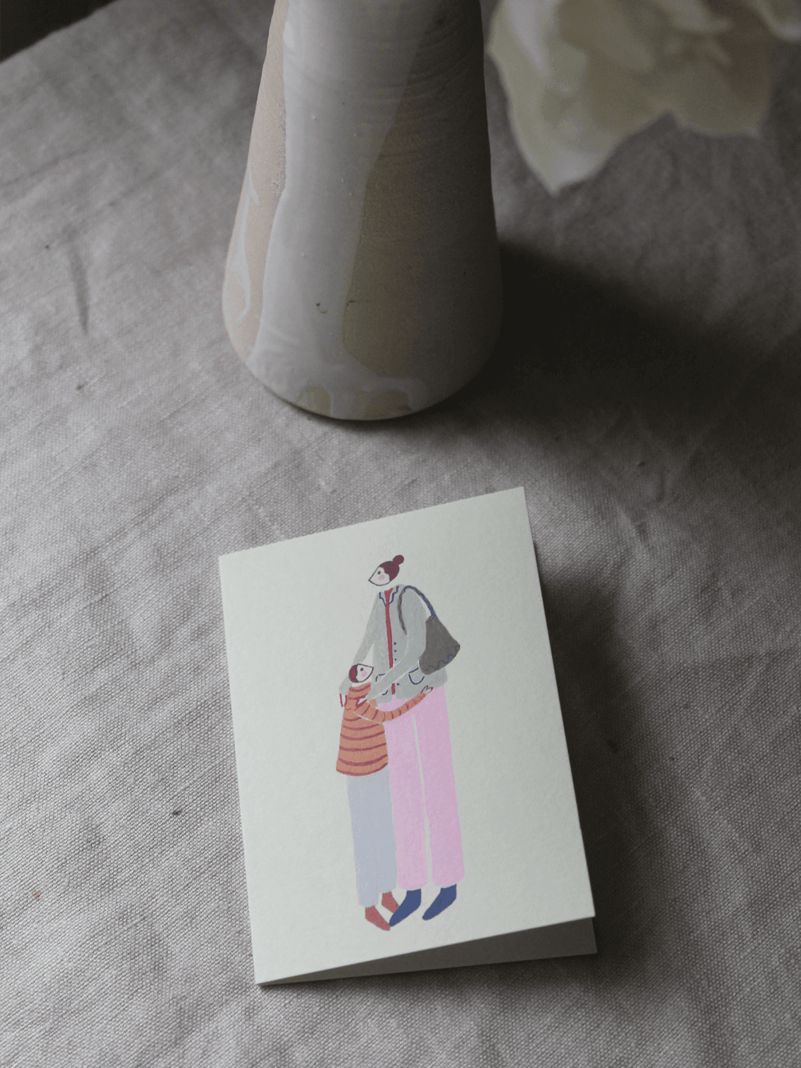 A Mothers Hug Mini Card