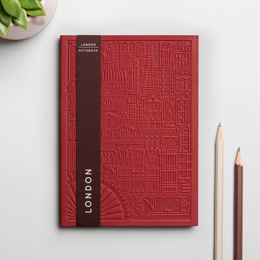 The London Notebook (Red)