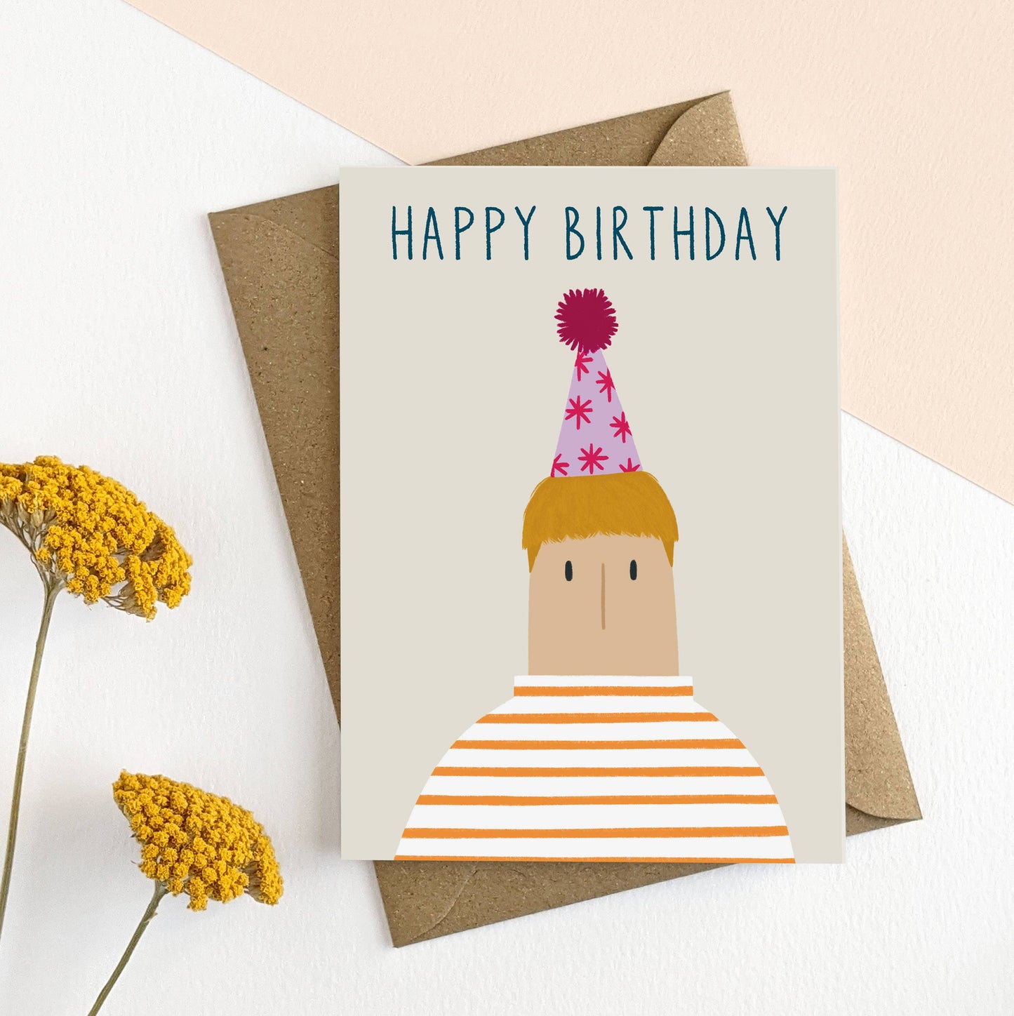 Illustrated Birthday Card