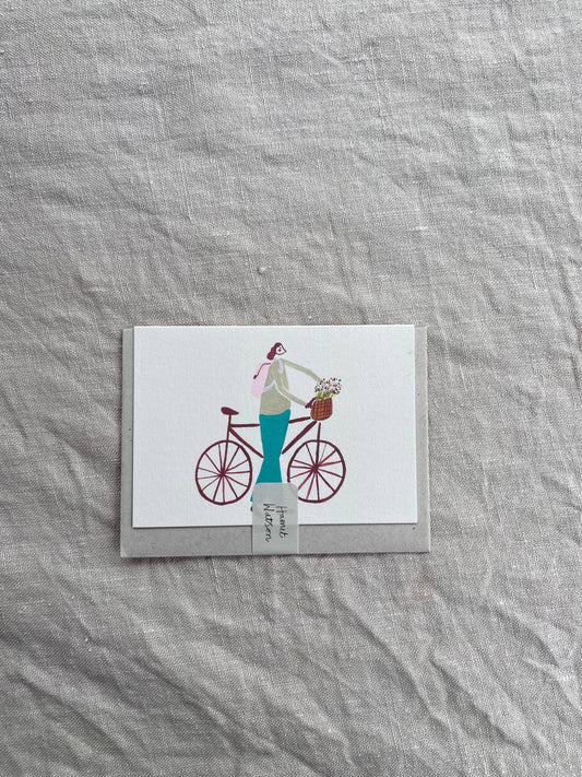 Morning Cycle mini card
