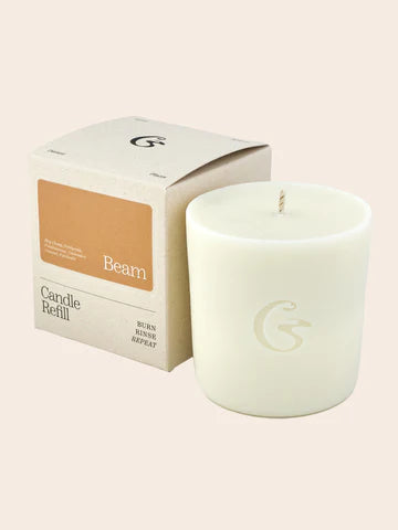 Scented Candle Refill – BEAM – Zesty Citrus & Fresh Spices