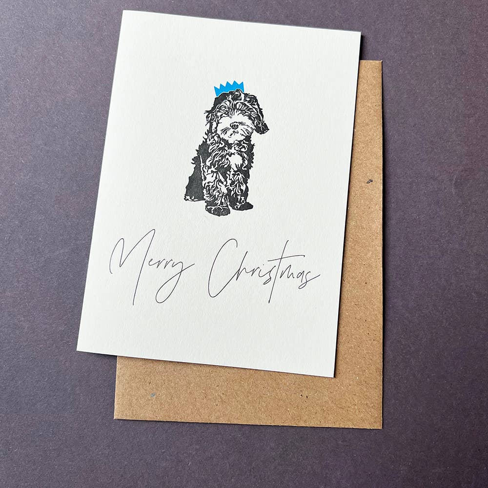 Christmas Cockapoo Card