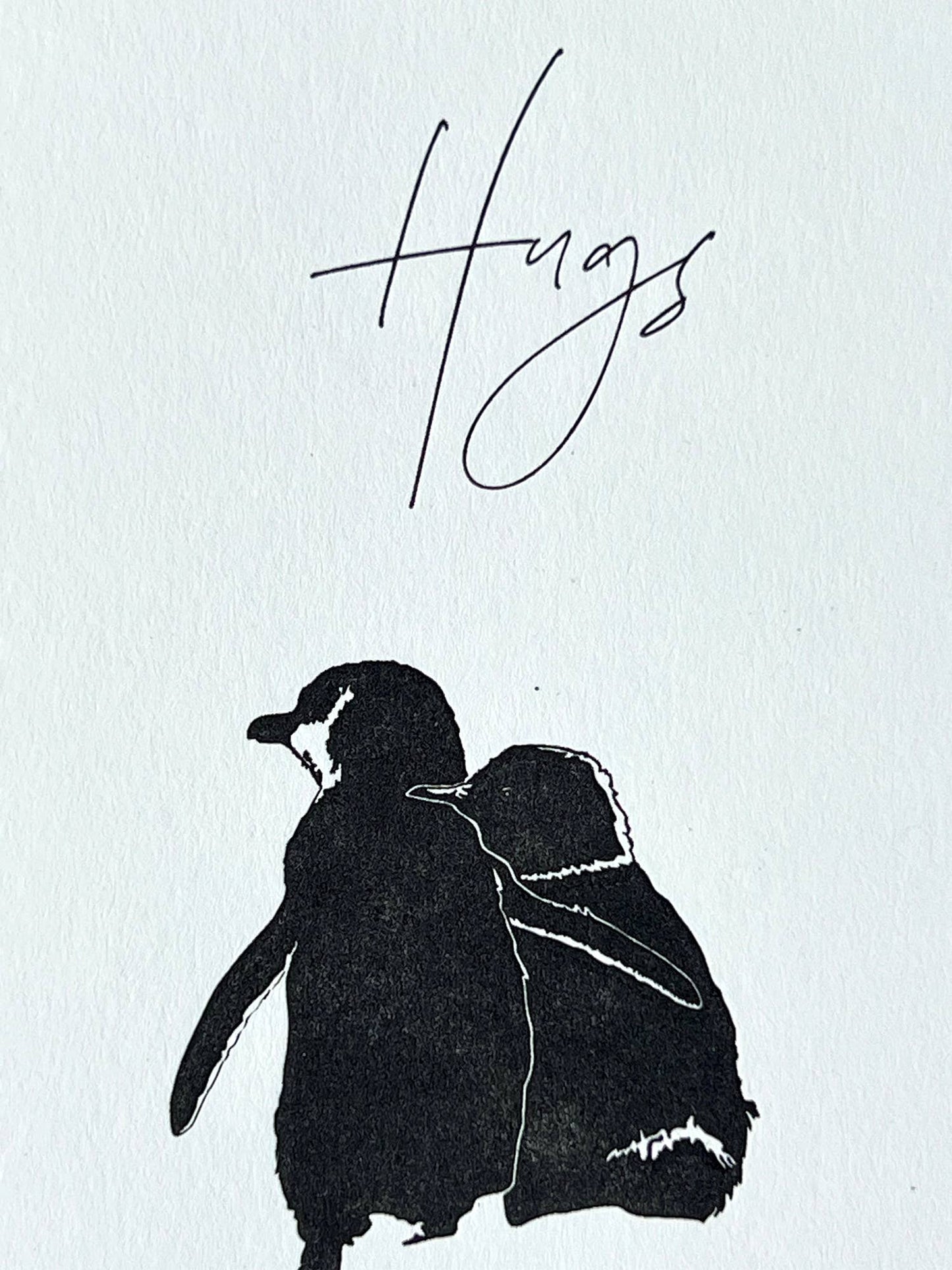 Penguin Hugs Card