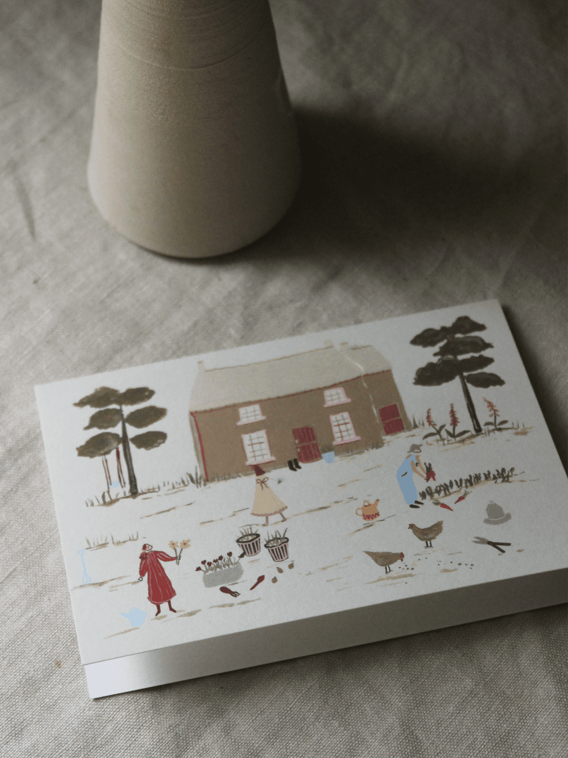 Down at the Farm Card