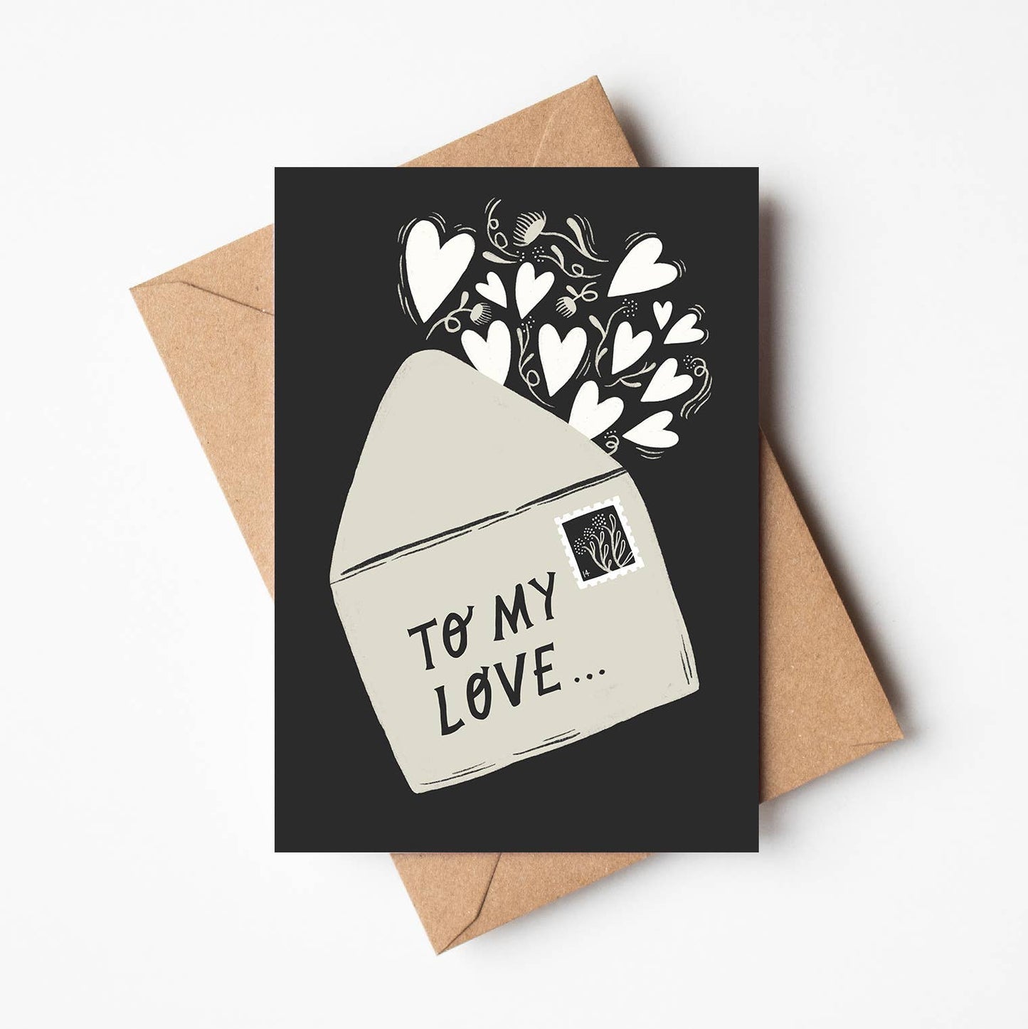 'To My Love' Valentine's Card