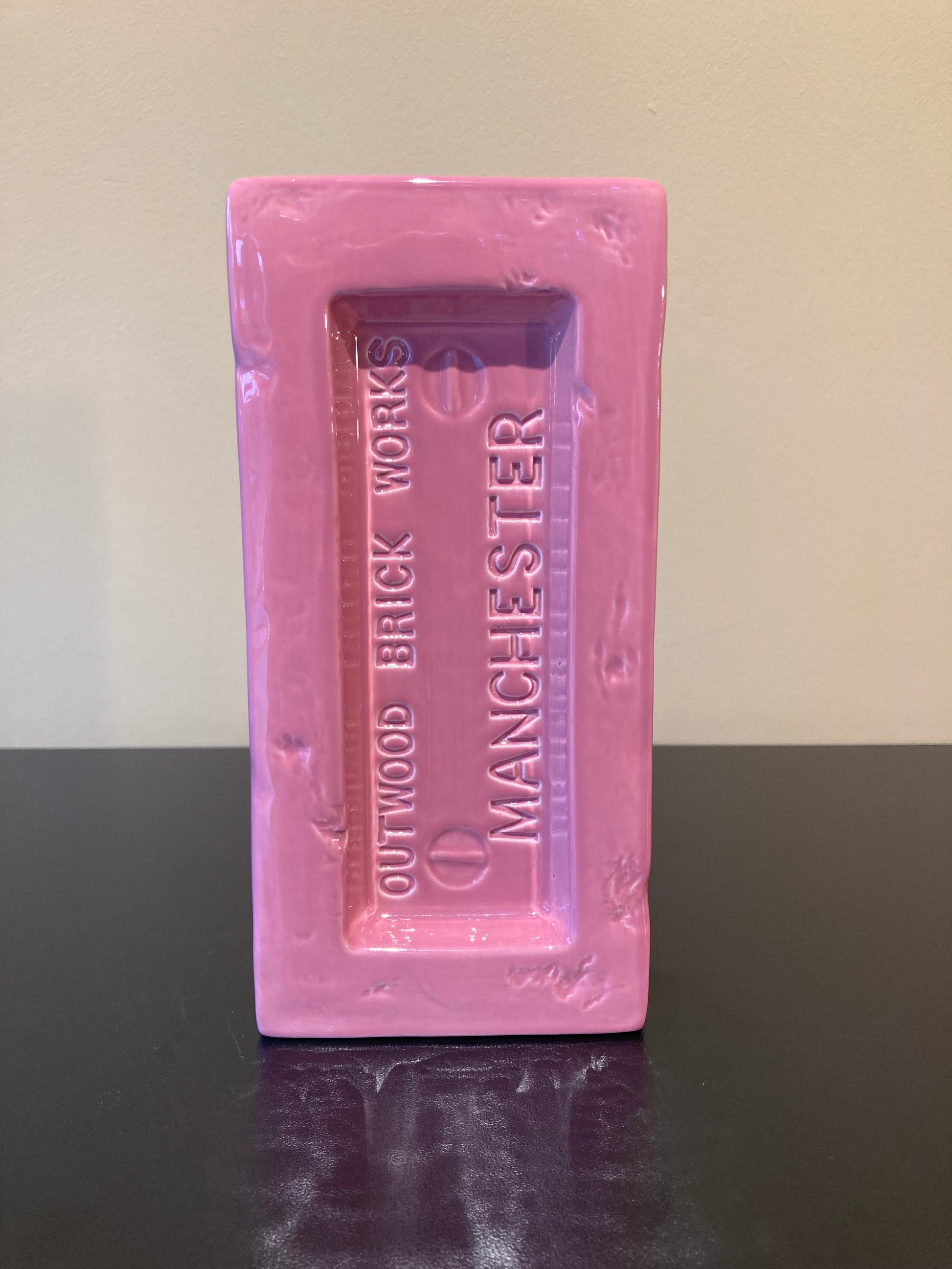 Manchester Brick Vase in Pink