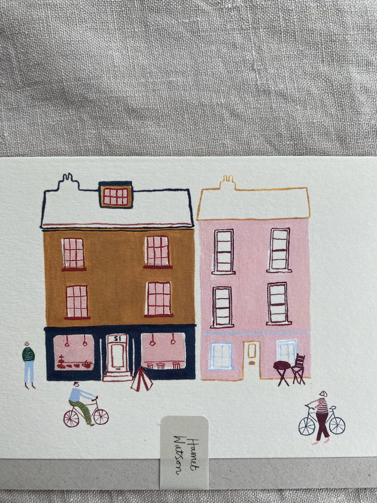 Taking a trip into Town card