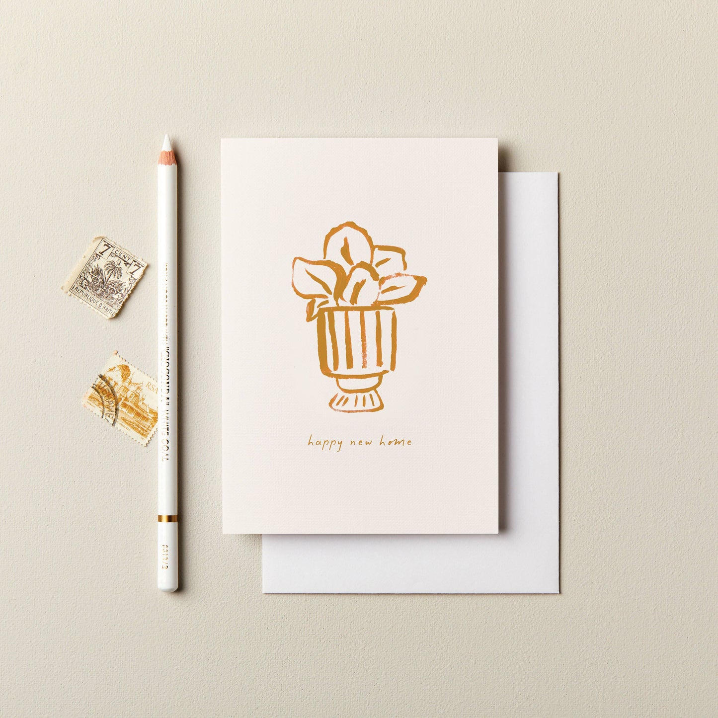Plant New Home Card | Housewarming Card | Happy New Home