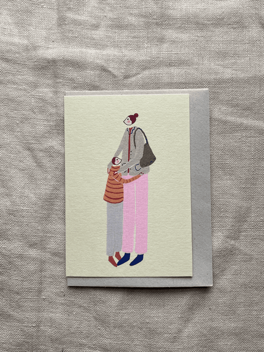 A Mothers Hug Mini Card