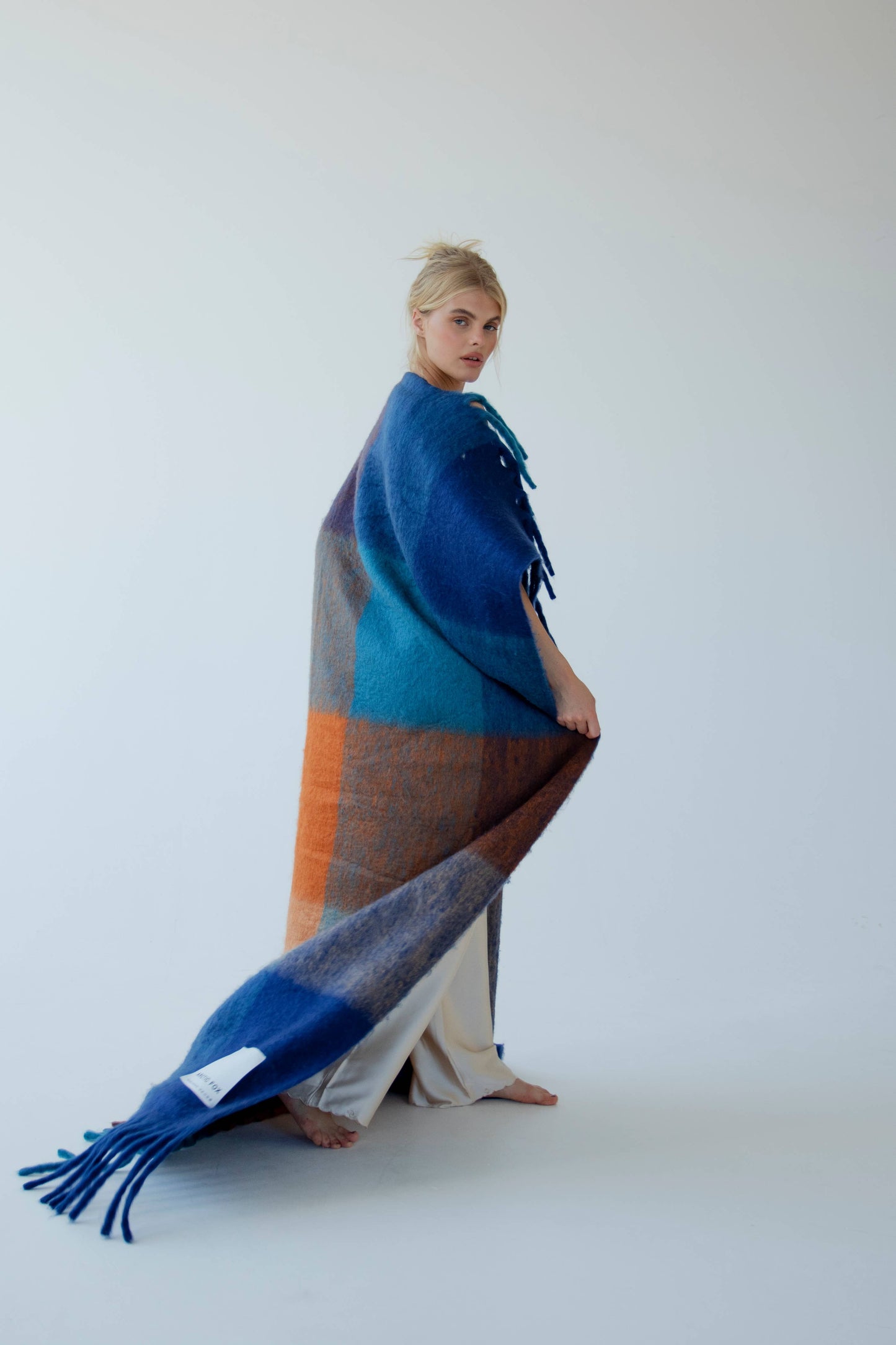 The Reykjavik Throw - 100% Recycled - Tokyo Lights - AW25