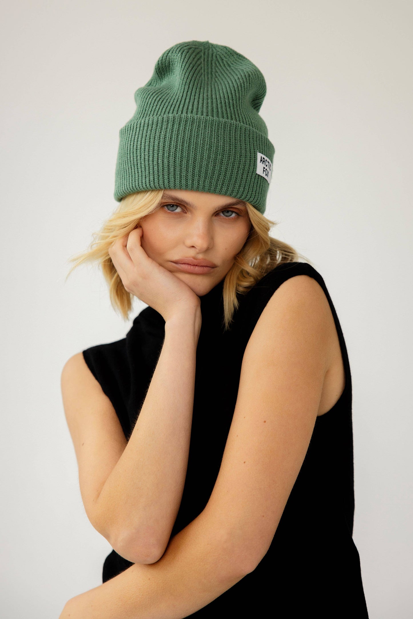 Recycled Bottle Beanie - Forest Fern - AW25