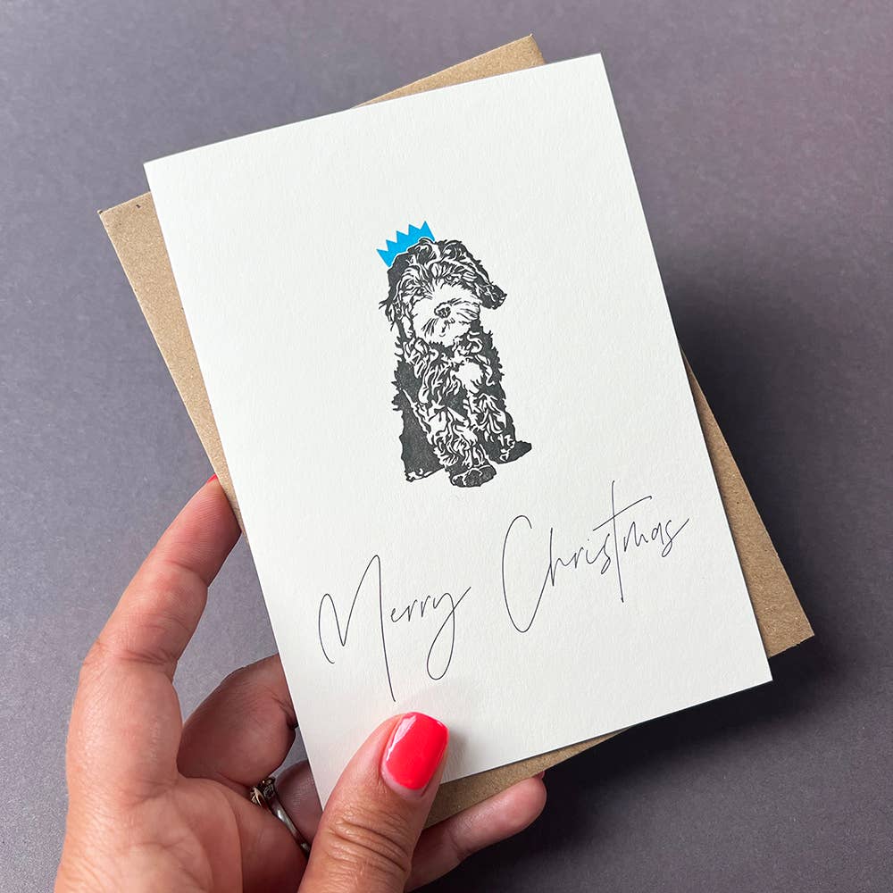 Christmas Cockapoo Card