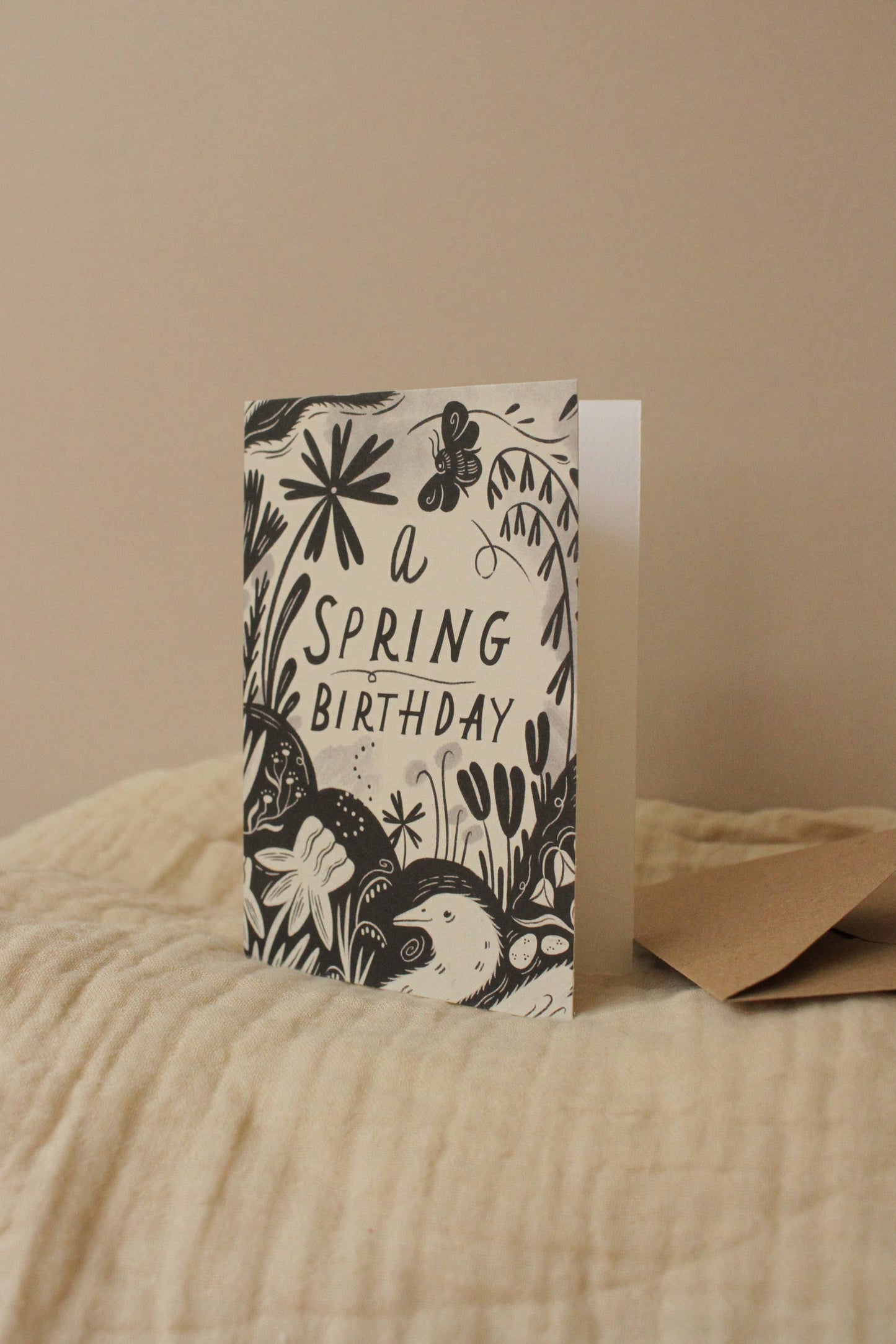 'A Spring Birthday' Seasonal Birthday Card