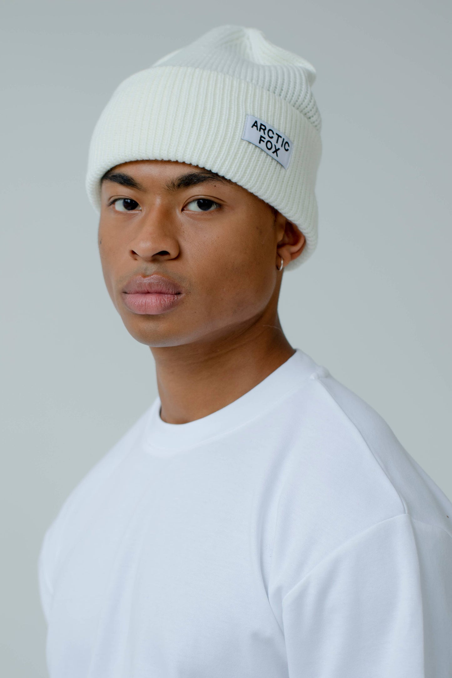 The Recycled Bottle Beanie - Winter White