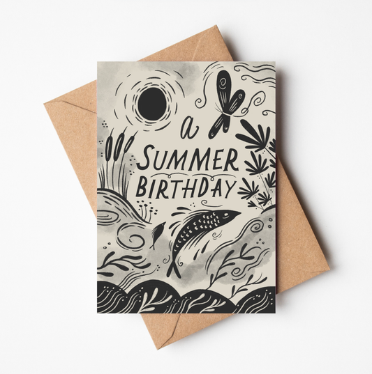 'A Summer Birthday' Seasonal Birthday Card