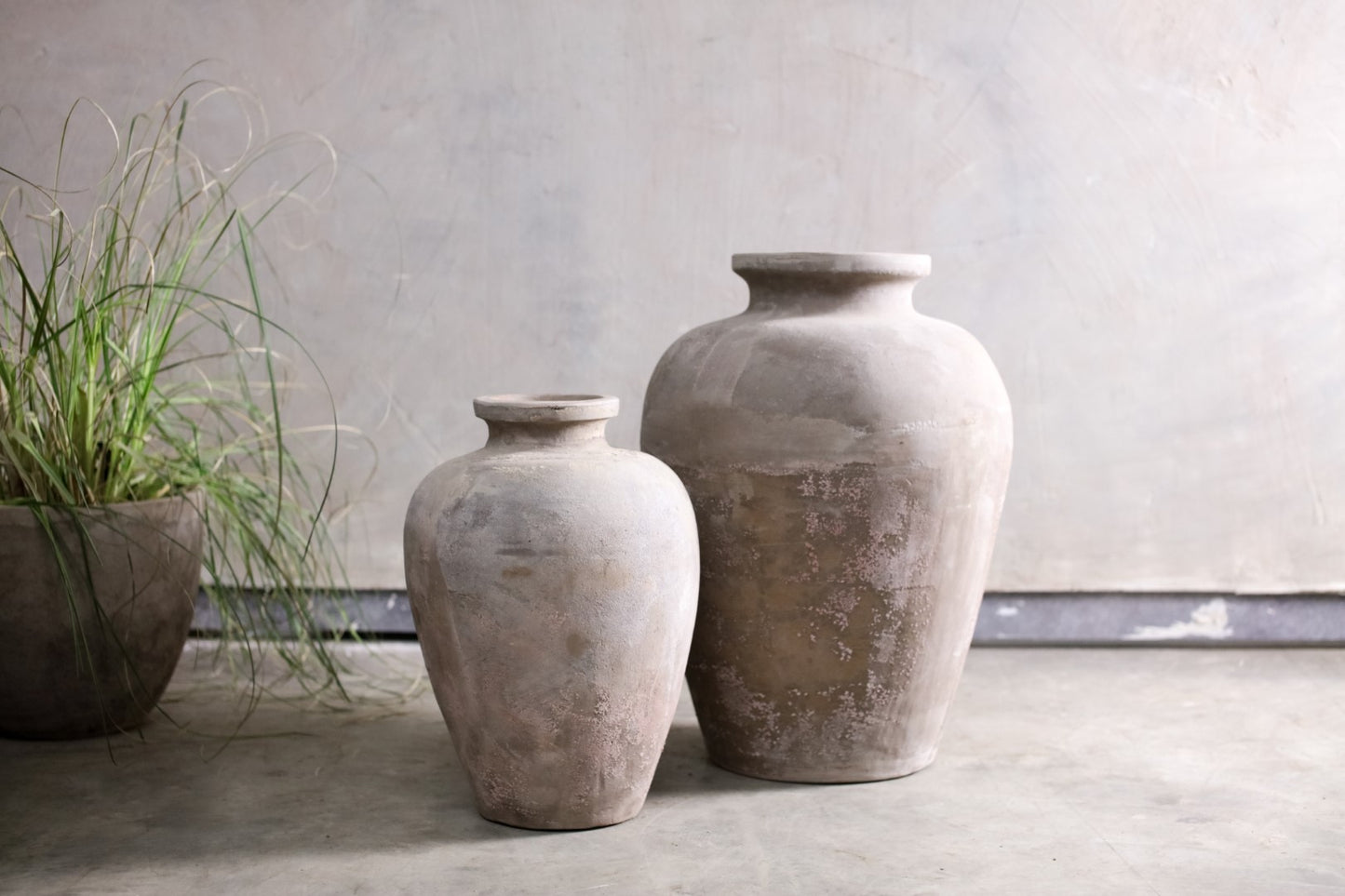 Clay Urn - Large Indoor or Outdoor clay pot