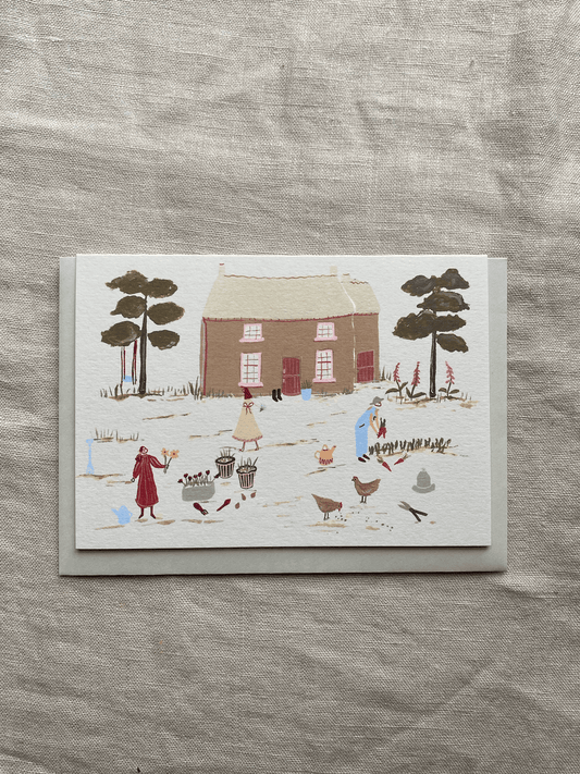 Down at the Farm Card
