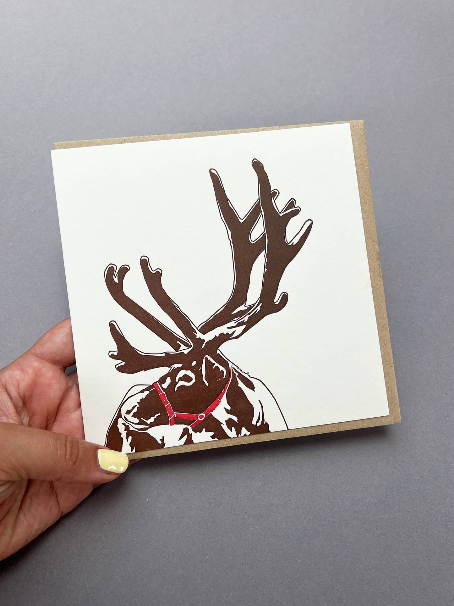 Reindeer Card