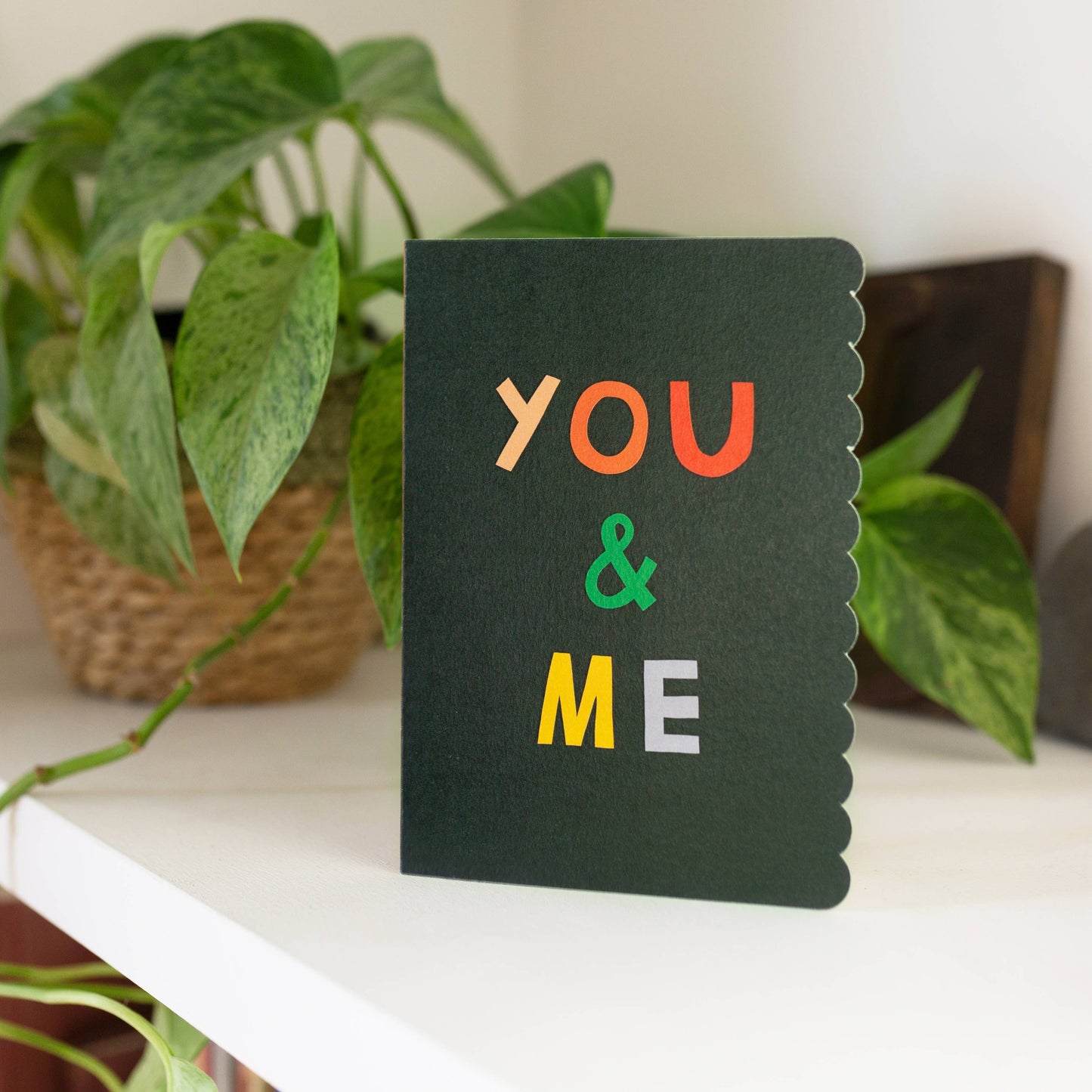 You & Me card