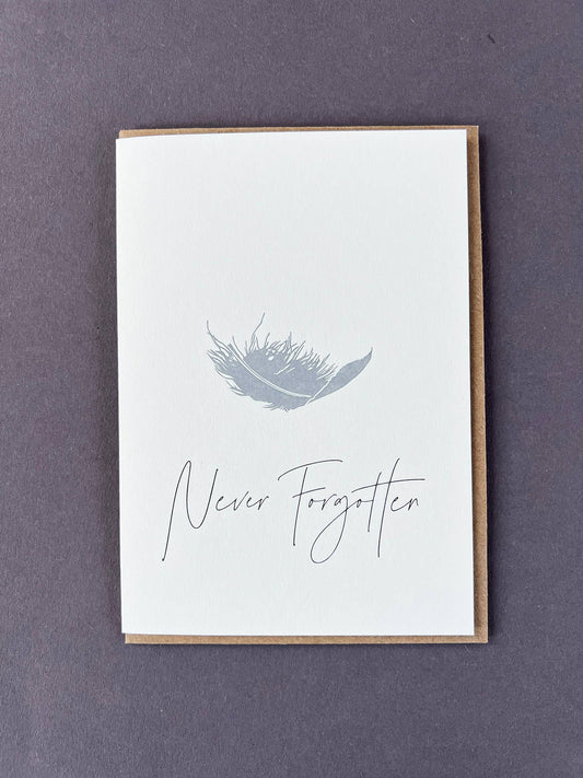 Never Forgotten Card