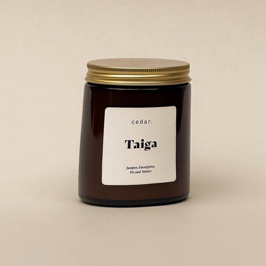 'Taiga' - Forest Scented Essential Oil Candle