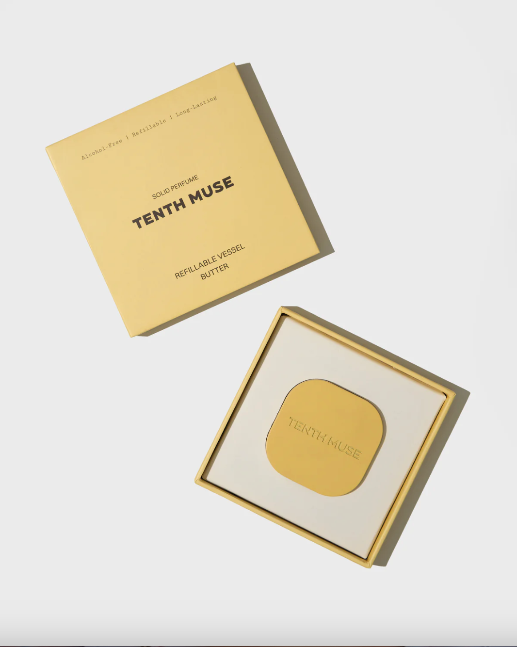 Refillable Perfume Balm Vessel (BUTTER YELLOW)