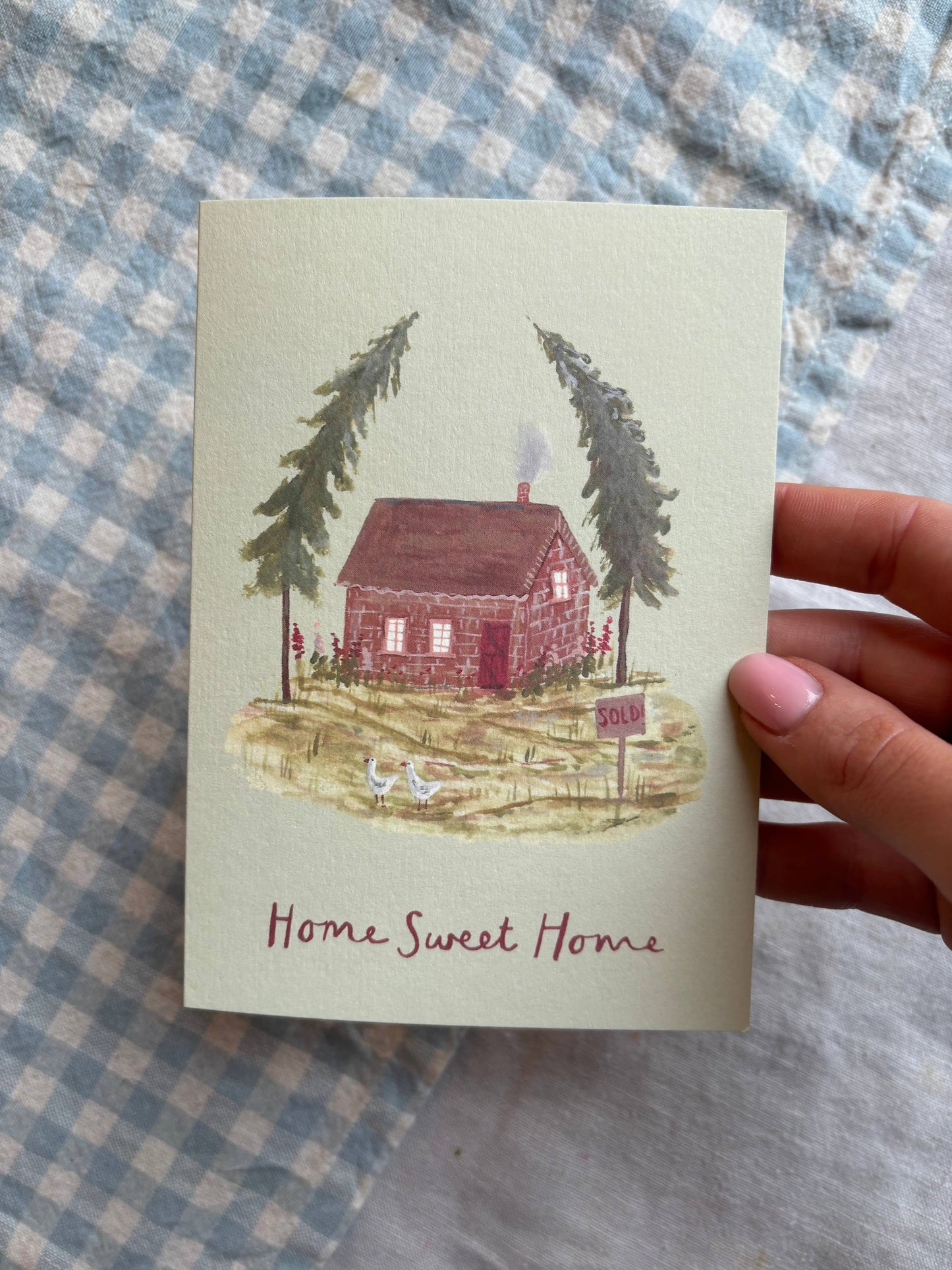 Home Sweet Home card