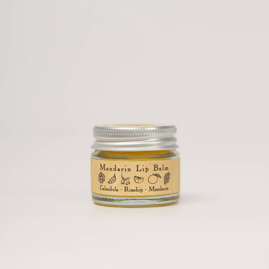 Mandarin Lip Balm | Organic Rosehip and Calendula