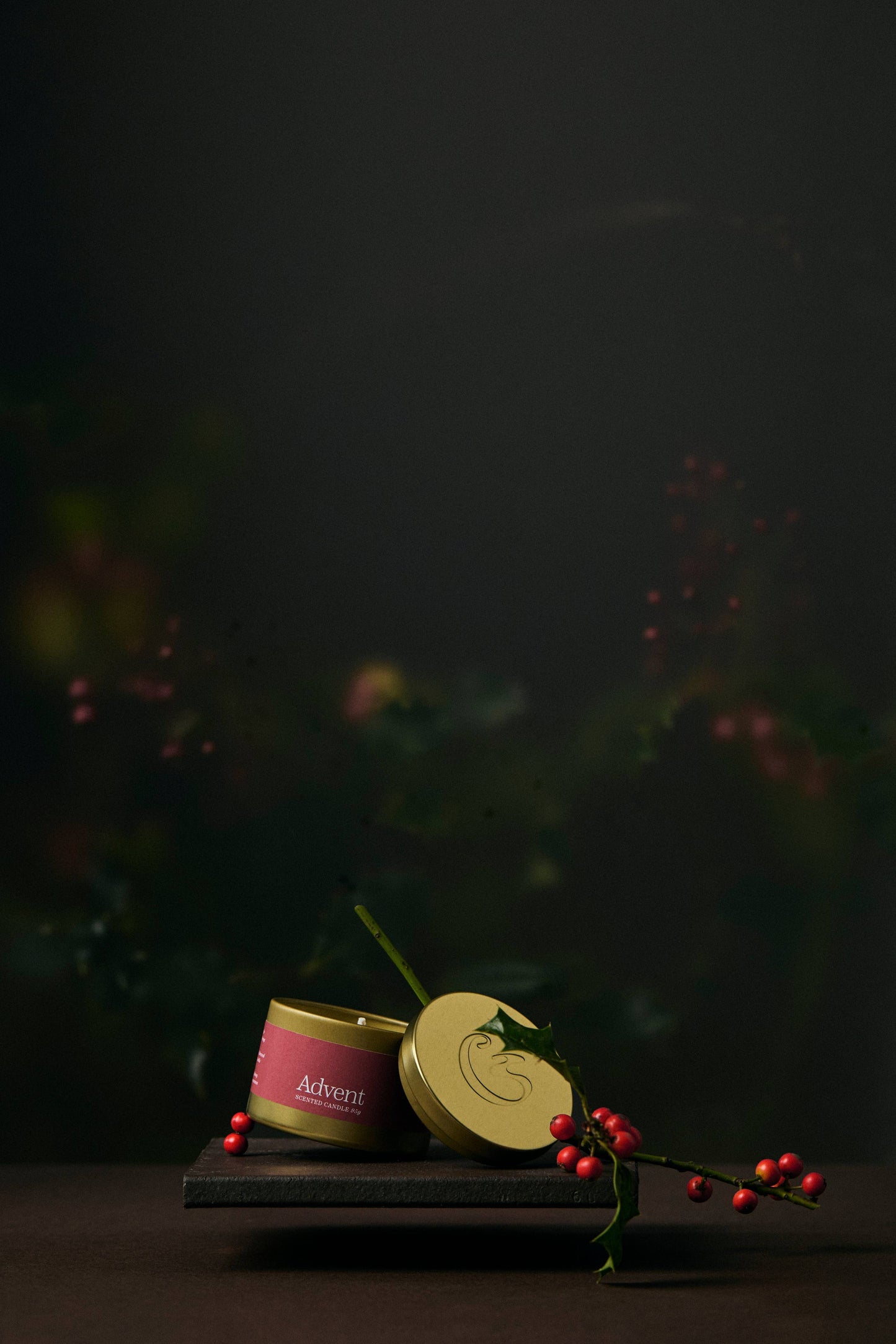 ADVENT Travel Tin Candle