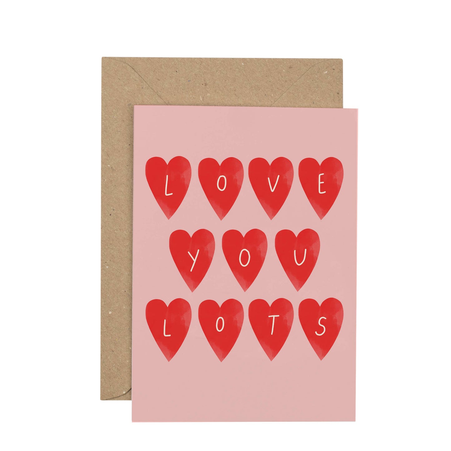 Love You Lots heart card