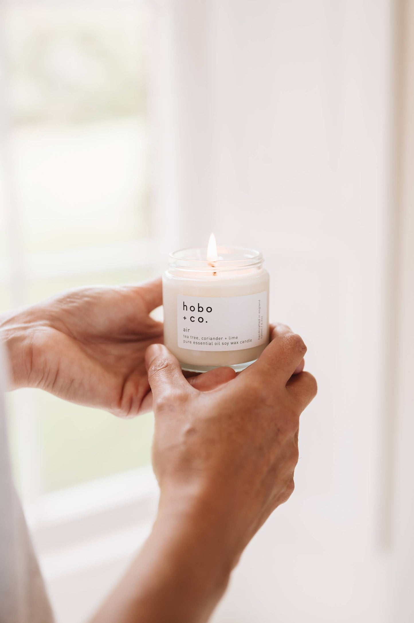 Air Small Aromatherapy Essential Oil Scented Soy Candle