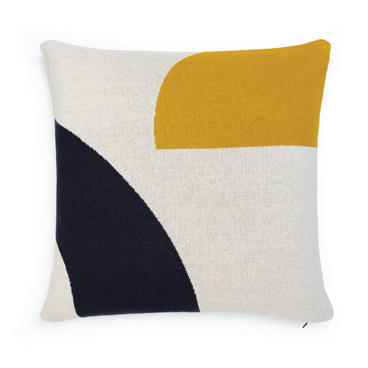 Cotton Knit Pillow/Cushion - Ilo Citrus