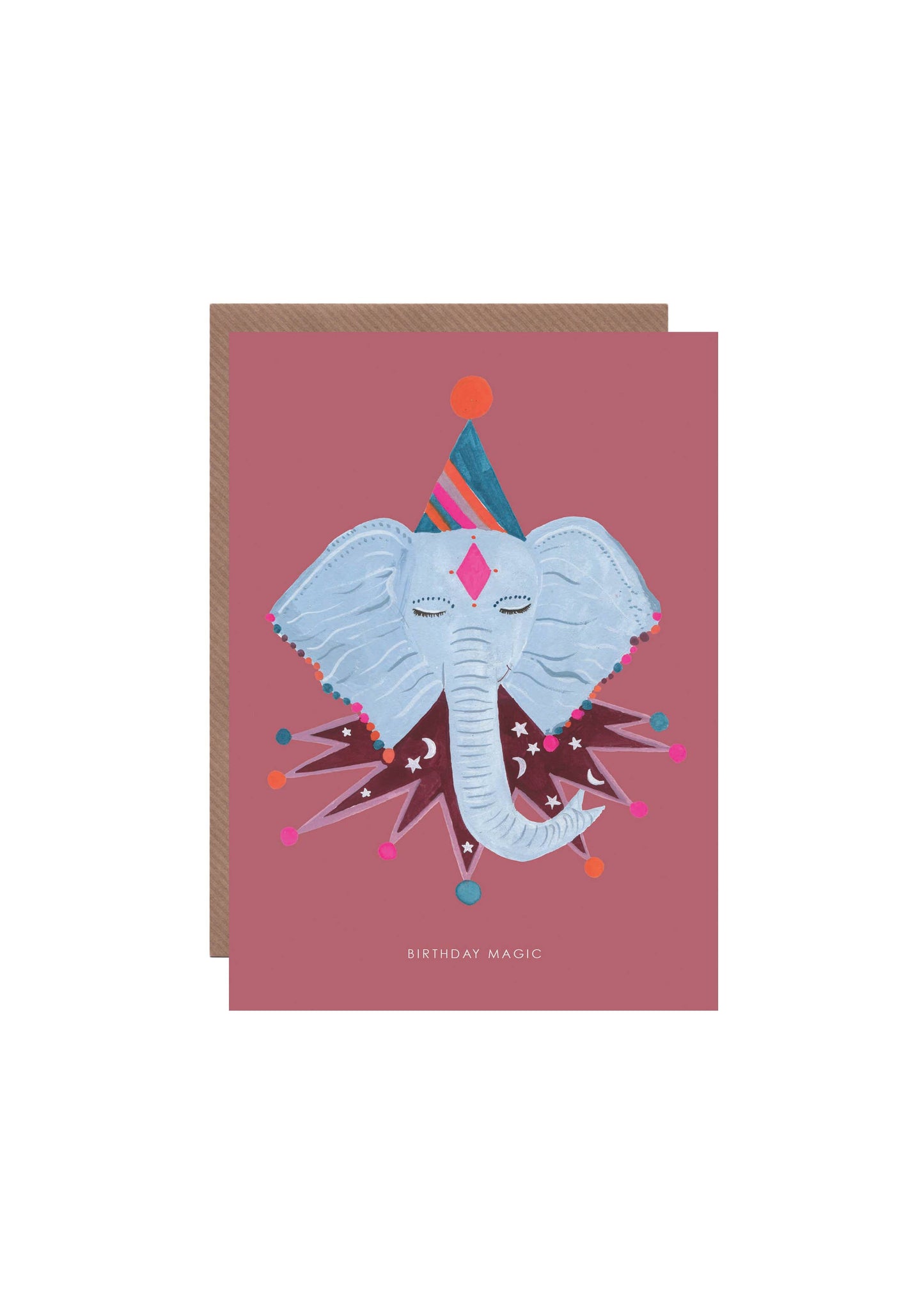 'Magic Elephant' Birthday Greetings Card