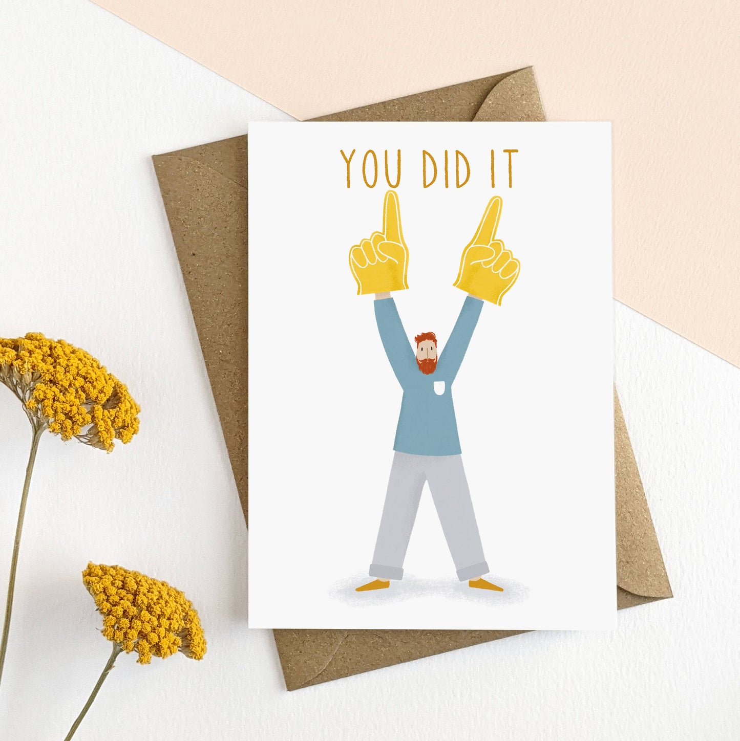 Illustrated Congratulations Card