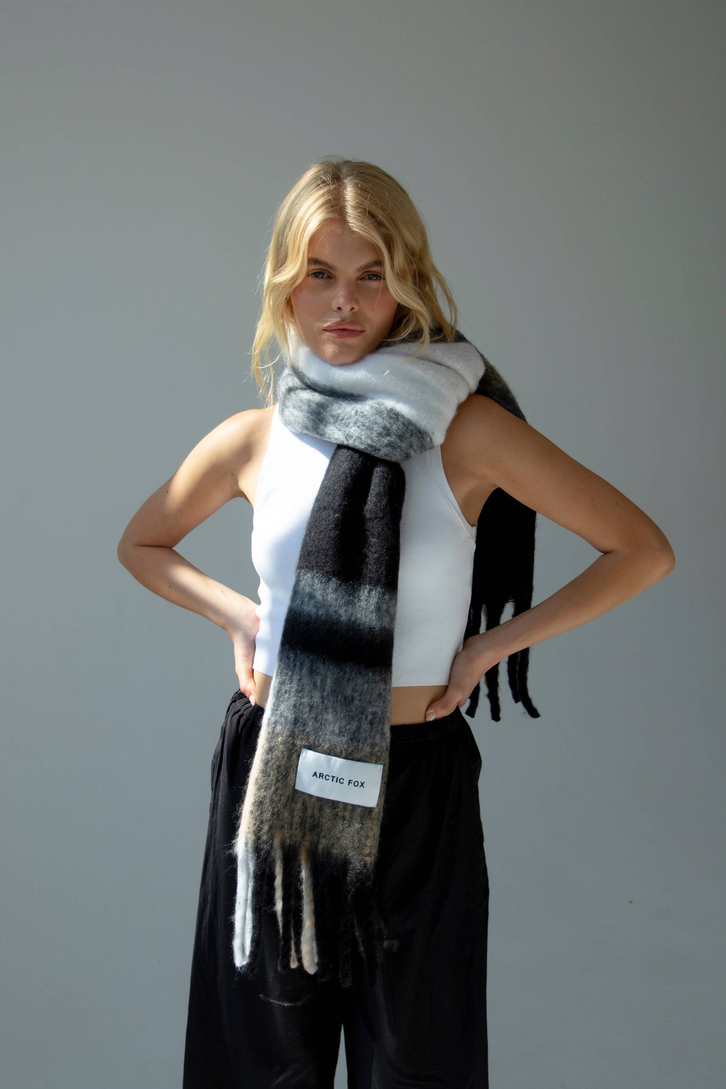 The Stockholm Scarf - 100% Recycled - The Arctic - AW24