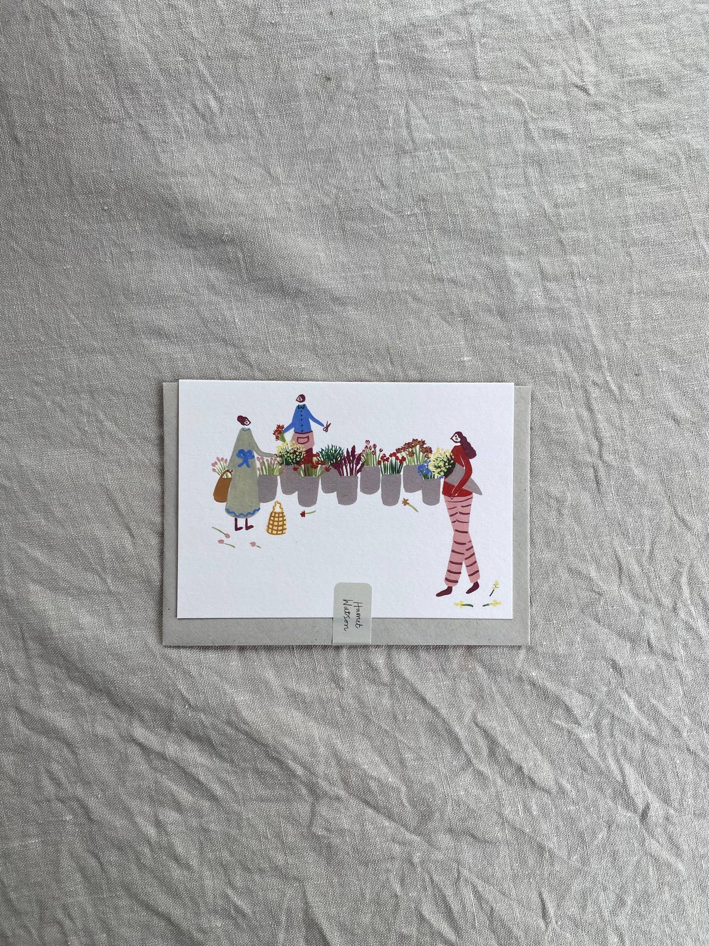Fresh Flower Market card