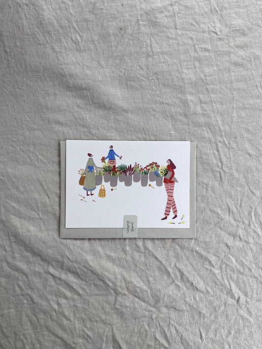 Fresh Flower Market card