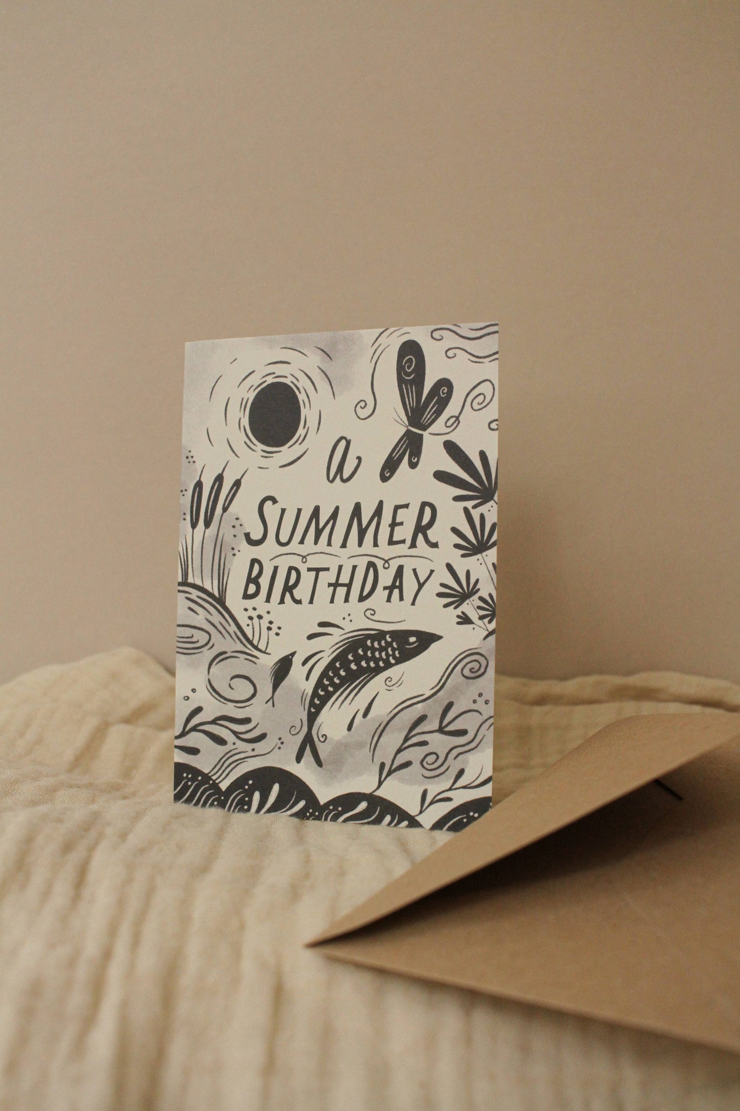 'A Summer Birthday' Seasonal Birthday Card