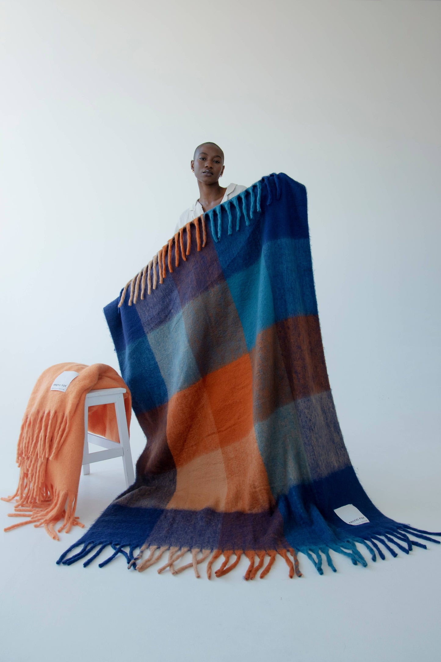 The Reykjavik Throw - 100% Recycled - Tokyo Lights - AW25