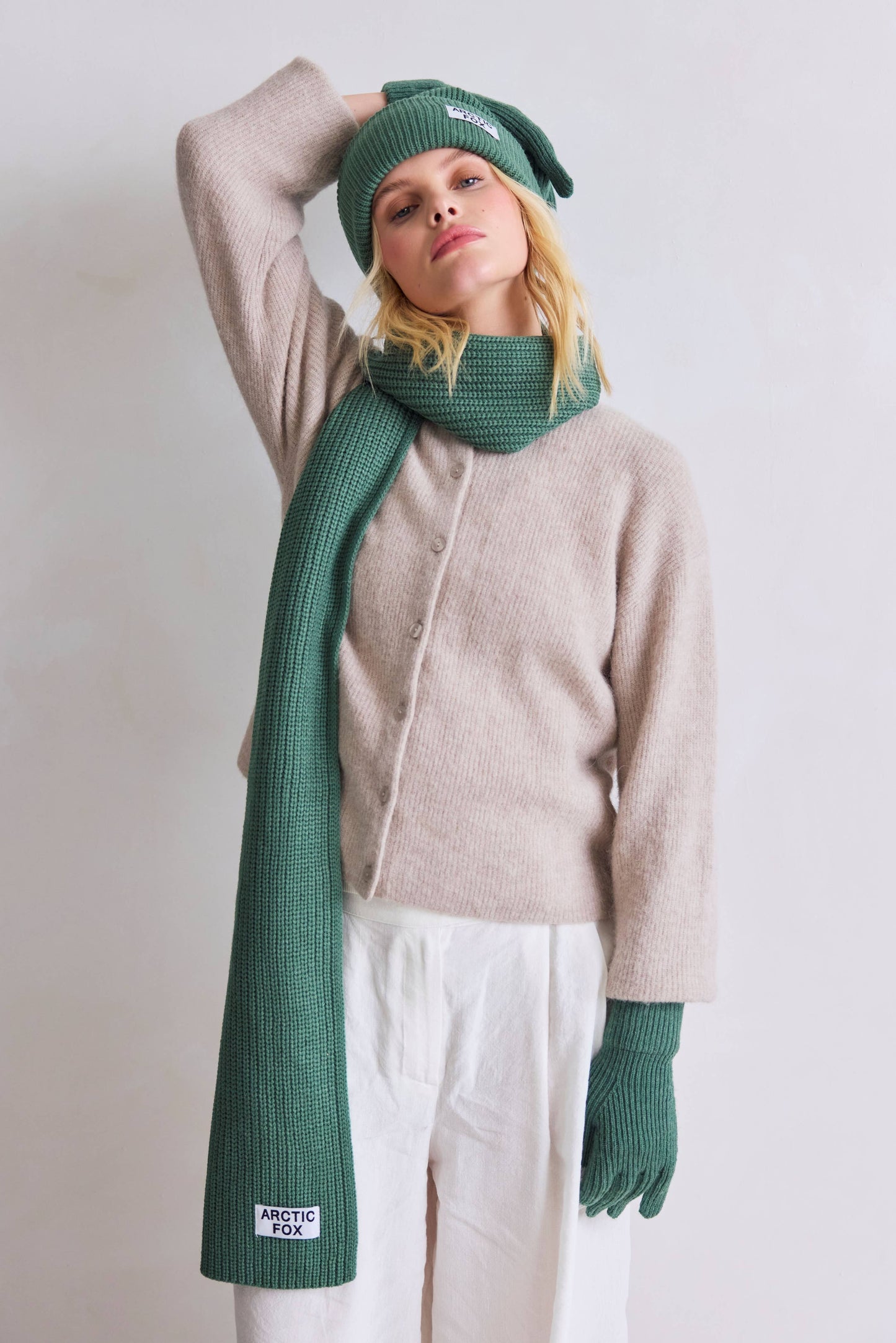 Recycled Bottle Gloves - Forest Fern - AW25