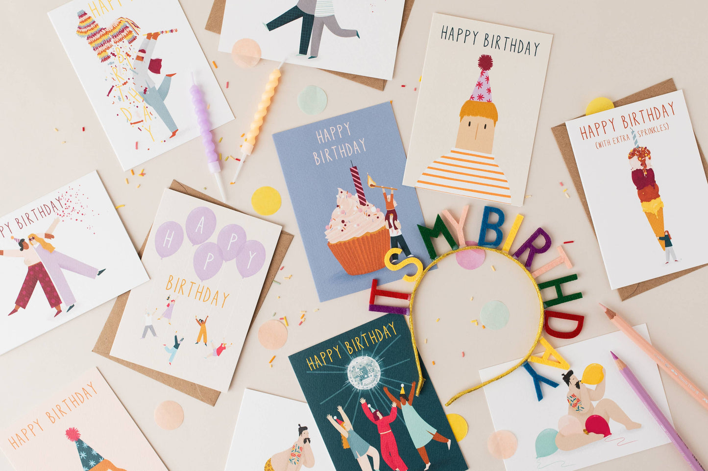 Illustrated Birthday Card