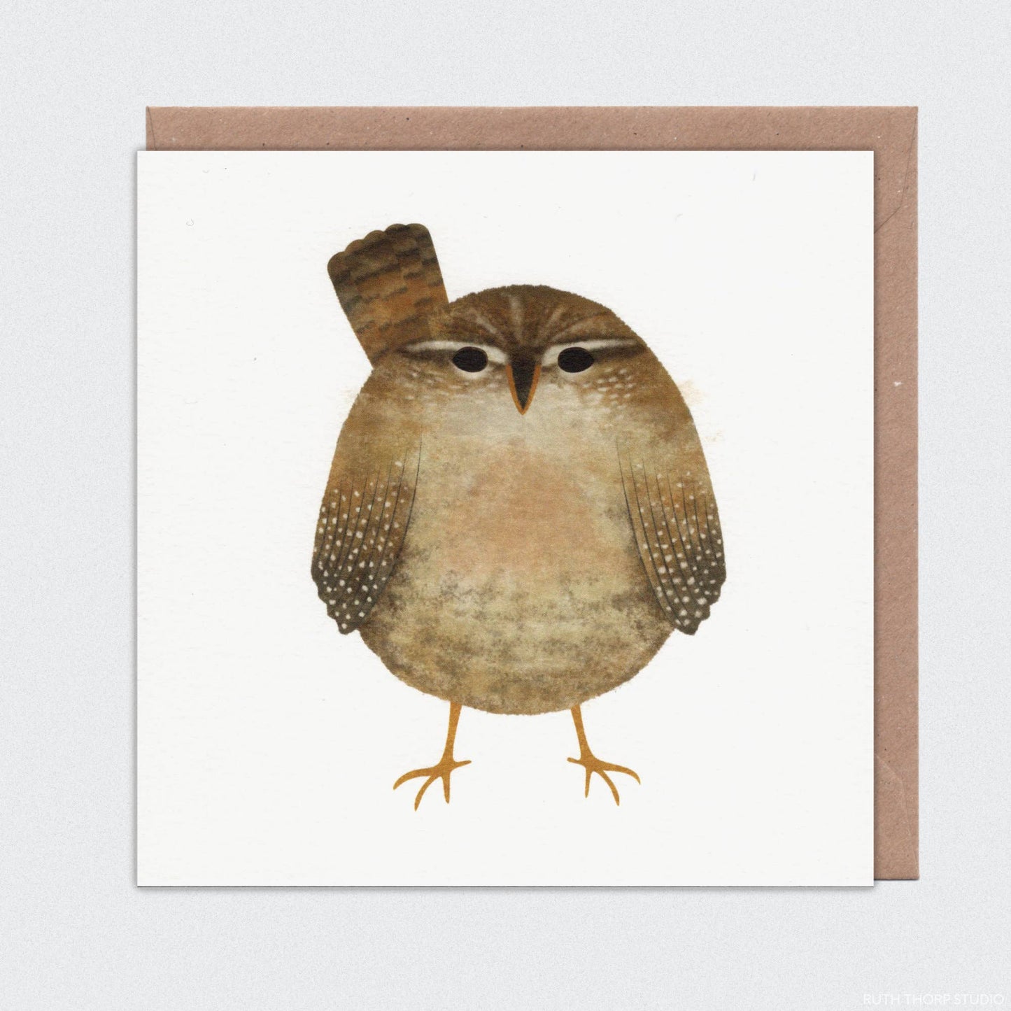 Wren Individual Card: Garden Birds Collection