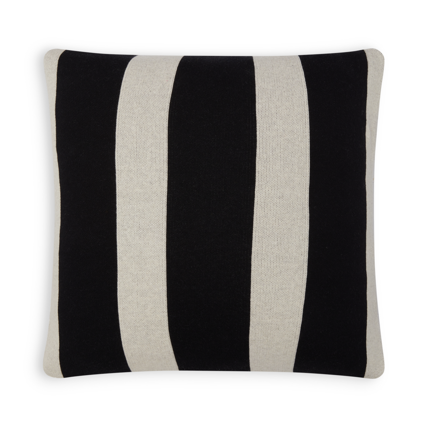 Cotton Knit Pillow/Cushion - Enkel Black