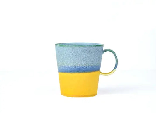 Glazed Porcelain Colour Contrast Mug GT015