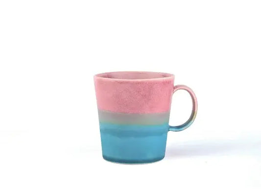 Glazed Porcelain Colour Contrast Mug PT008