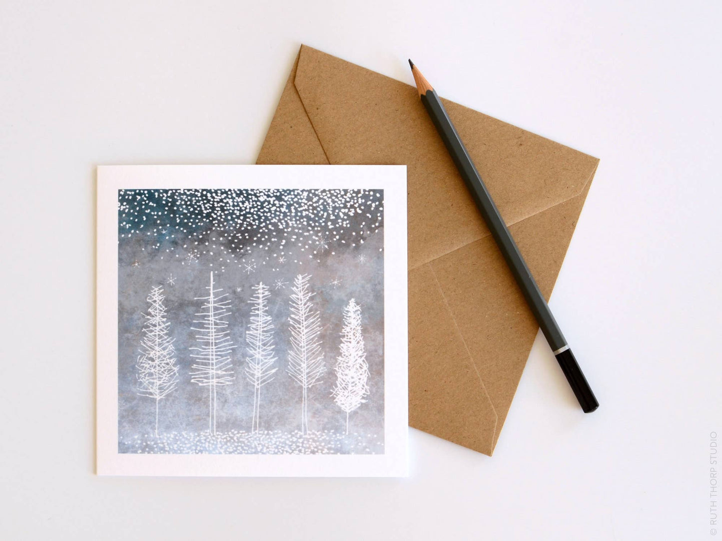 Winter Trees Individual Card: Winter Trees Collection